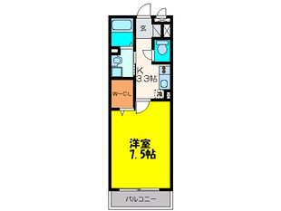 モンテリブロあさひの物件間取画像